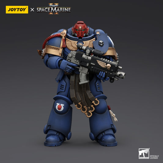 JOYTOY Action Figure 1/18 Ultramarines Sergeant Gadriel Model Birthday Gifts 