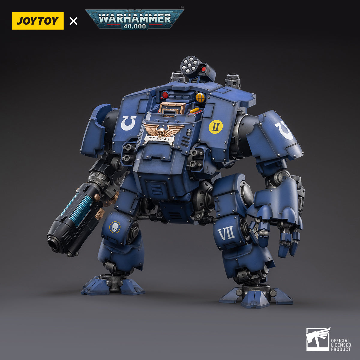 [IN STOCK]JOYTOY Warhammer 40K  Action Figure 1/18 UItramarines Redemptor Dreadnought Brother Dreadnought Tyleas JT2757