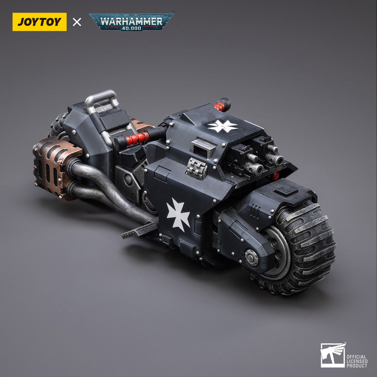 JOYTOY Action Figure 1/18 Black Templars Outriders Model Birthday Gifts 