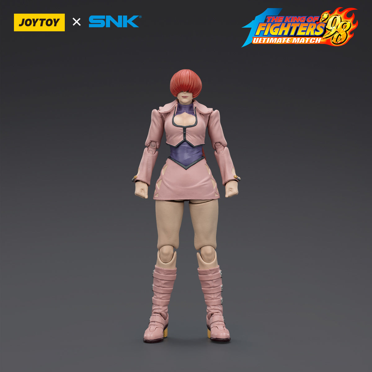 JOYTOY SNK Action Figure 1/18 KOF'98UM Orochi Team Shermie Model Toys JT04056