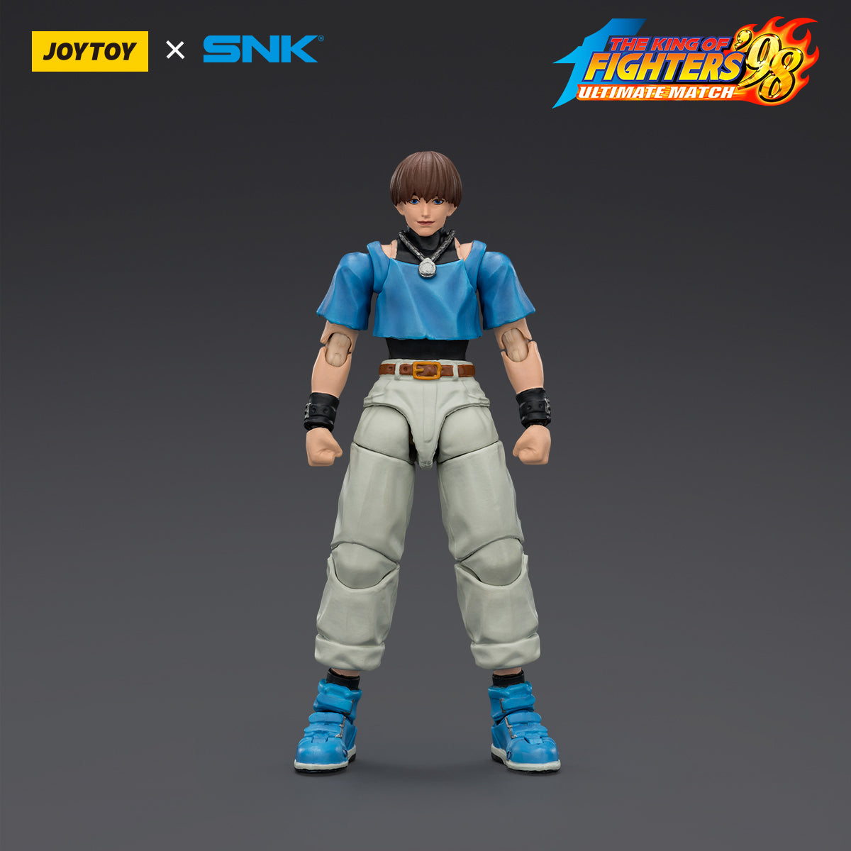 JOYTOY SNK Action Figure 1/18 KOF'98UM Orochi Team Chris Model Toys  JT04063