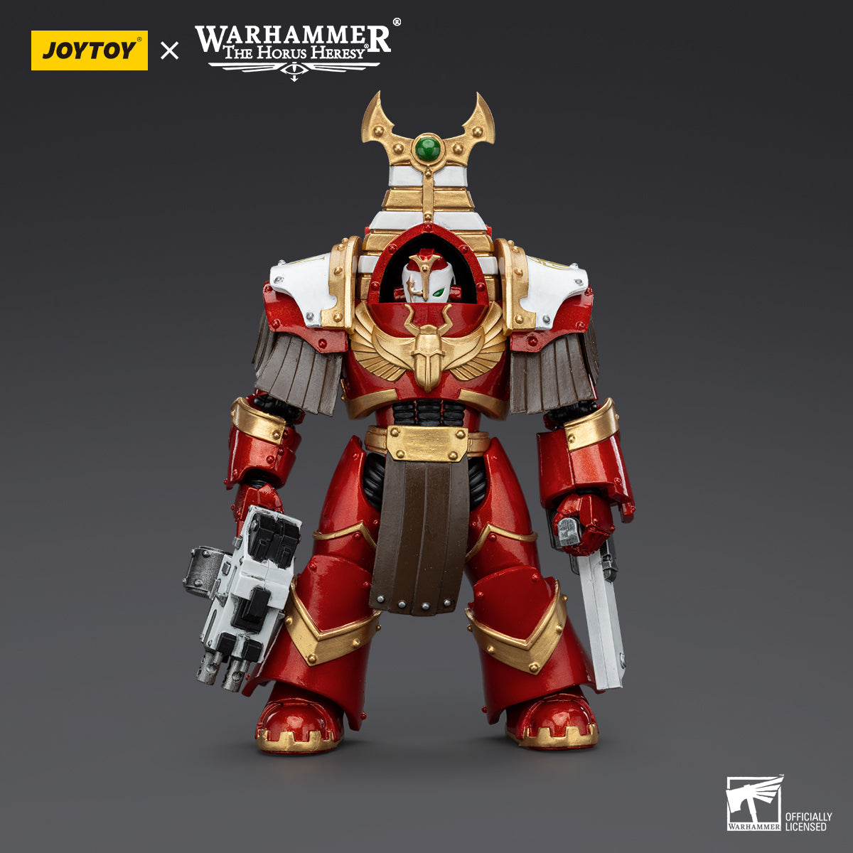 JOYTOY Action Figure 1/18 Thousand Sons Sekhmet Terminator Cabal Sekhmet With Combi-Bolter And Chainfist Model Birthday Gifts 