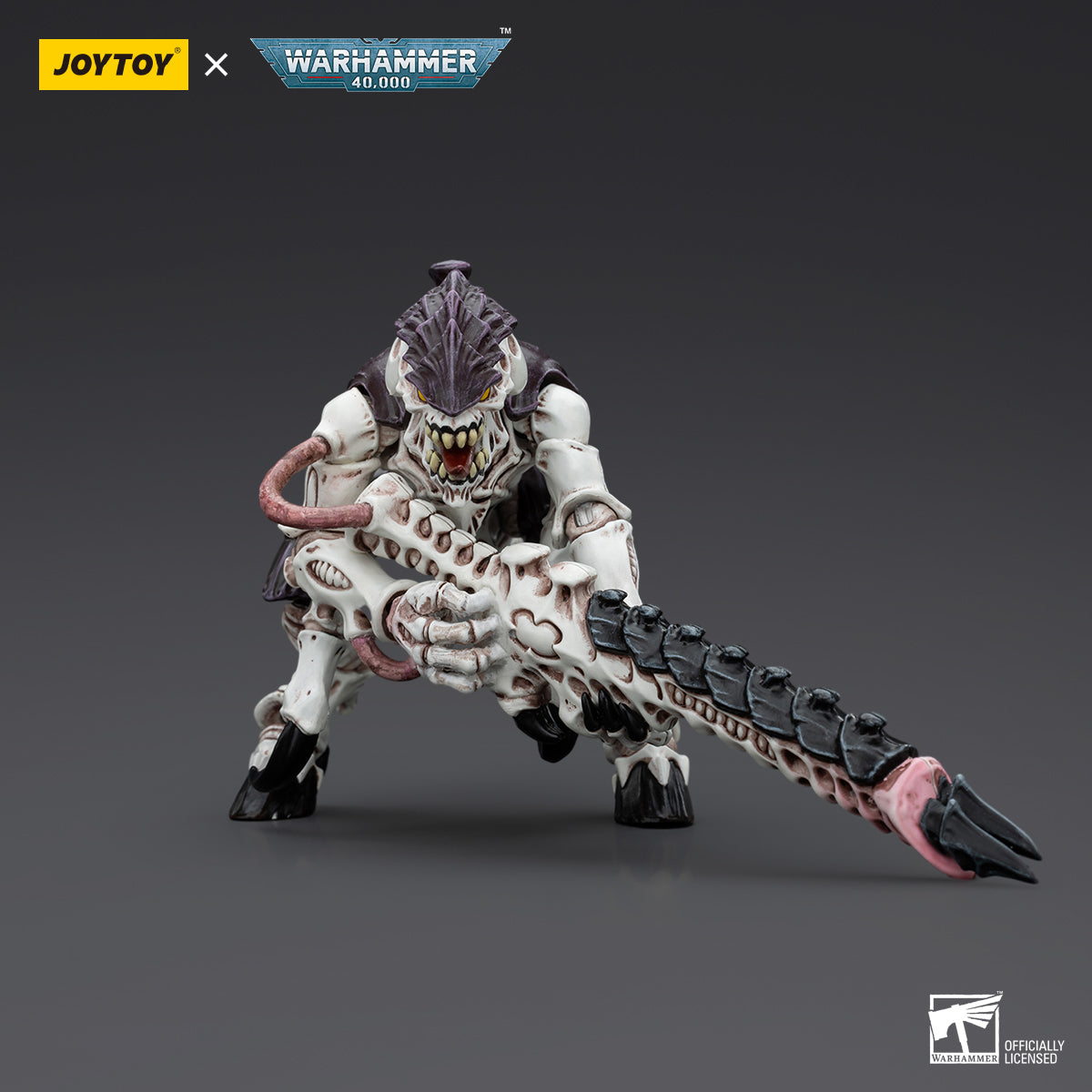 JOYTOY Action Figure 1/18 Tyranids Hive Fleet Leviathan Termagant with Spike Rifle Model Birthday Gifts 