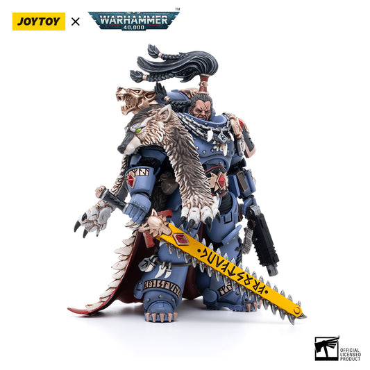 [IN STOCK]JOYTOY Warhammer 40K Action Figure 1/18 Space Wolves Ragnar Blackmane