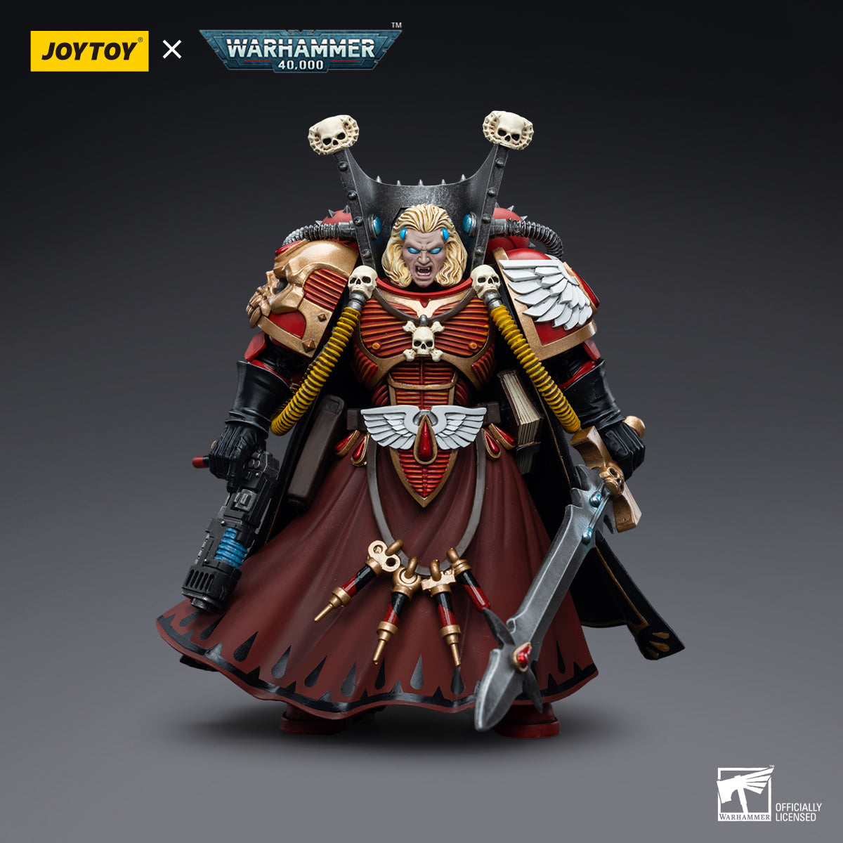 JOYTOY Action Figure 1/18 Blood Angels Mephiston Model Birthday Gifts 