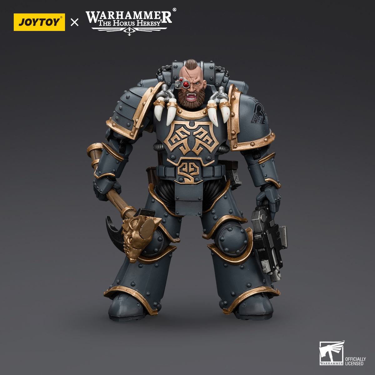 JOYTOY Action Figure 1/18 Space Wolves Gray Slayer Pack Gray Slayer2 Model Birthday Gifts 