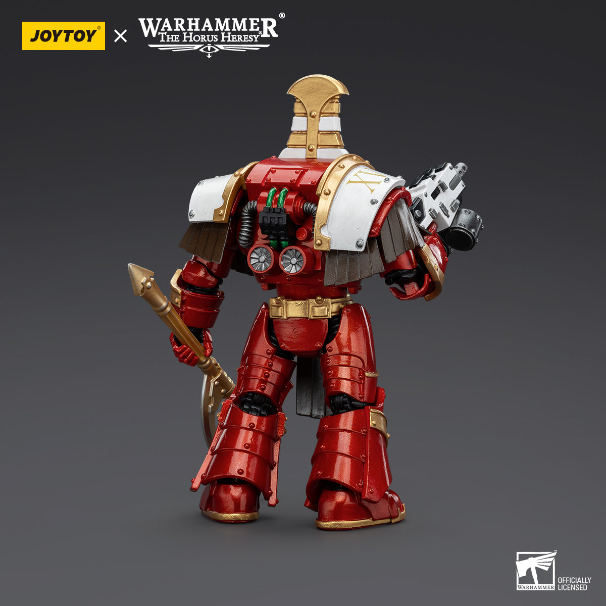 JOYTOY Action Figure 1/18 Thousand Sons Sekhmet Terminator Cabal Sekhmet With Combi-Bolter And Achea Force Weapon Model Birthday Gifts 