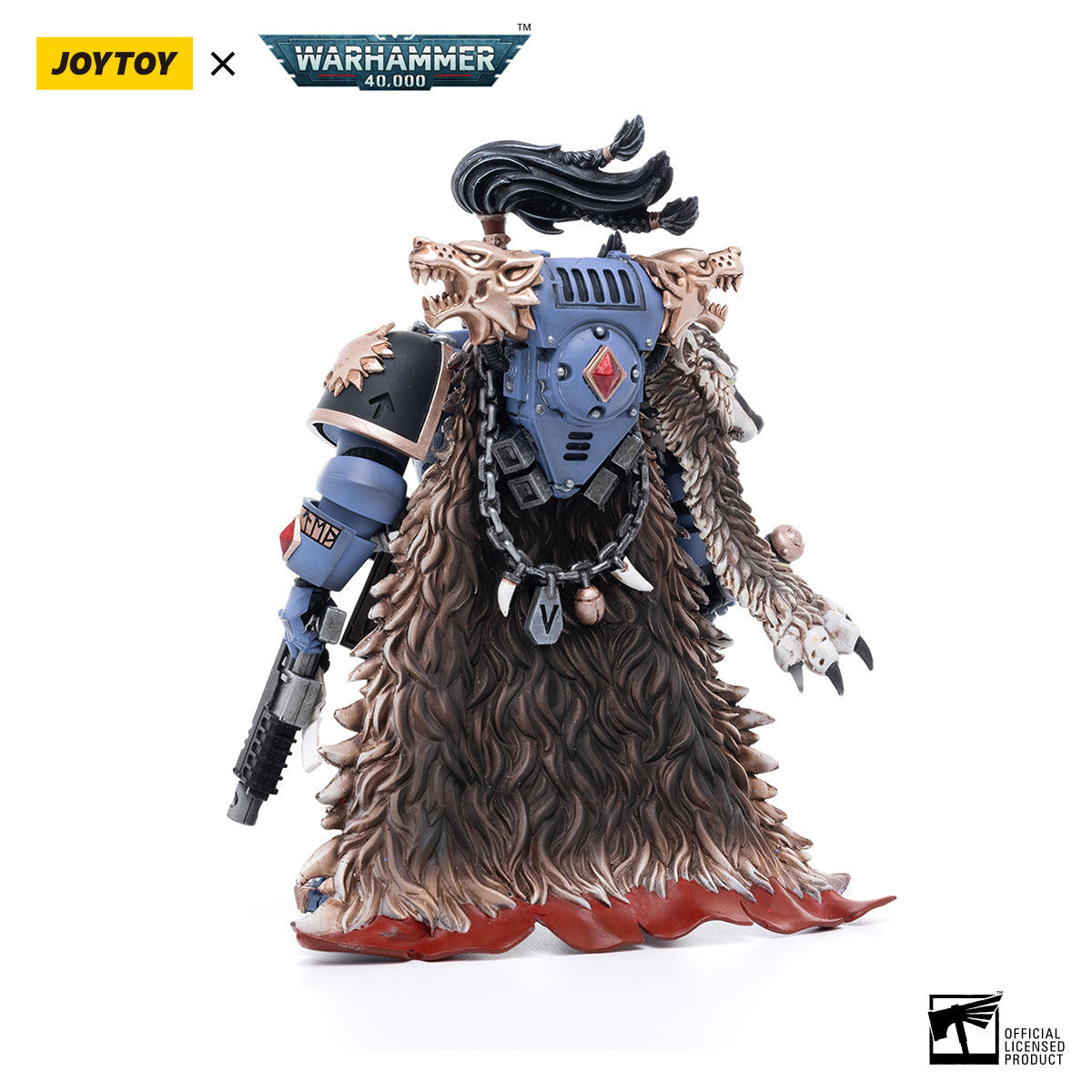 [IN STOCK]JOYTOY Warhammer 40K Action Figure 1/18 Space Wolves Ragnar Blackmane