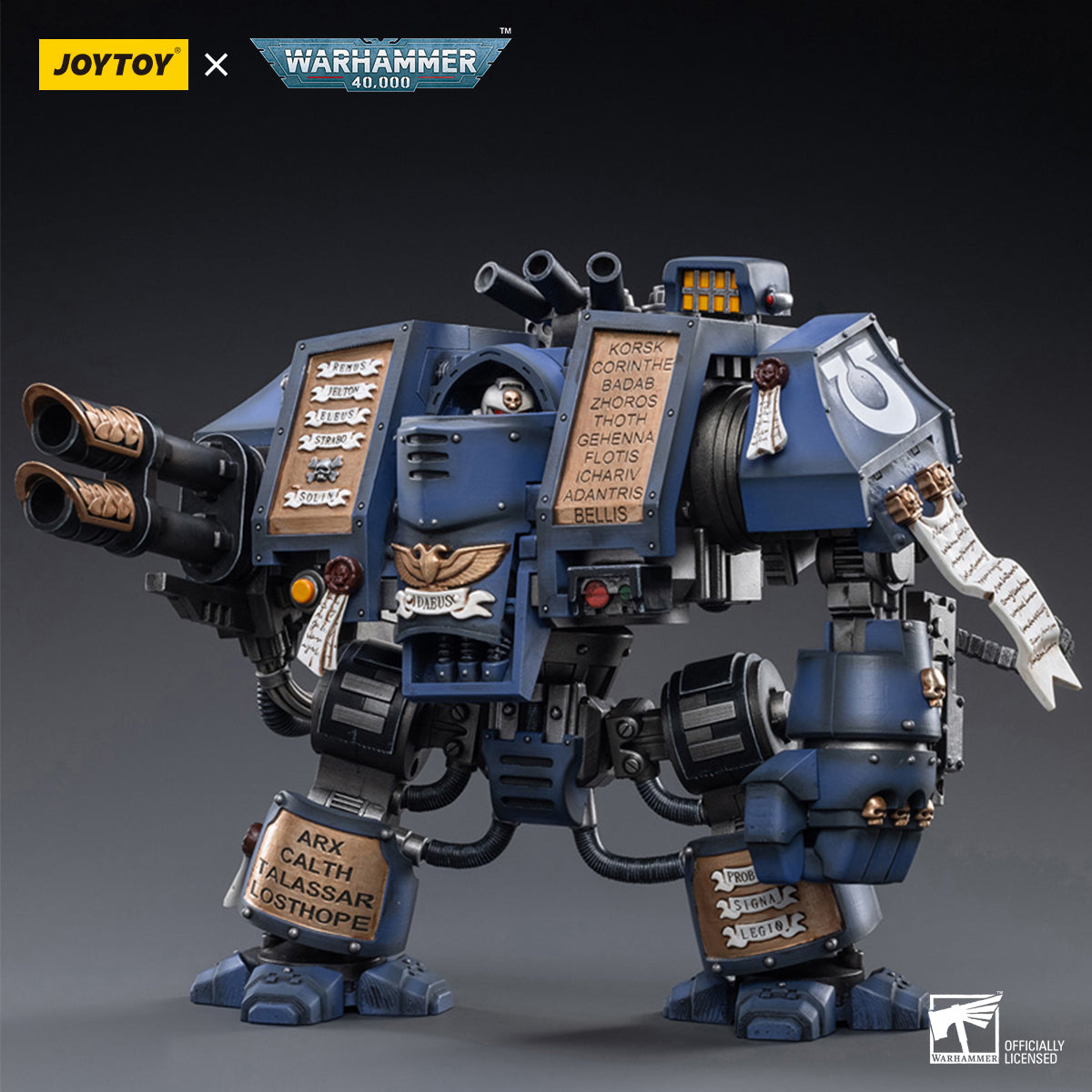 [IN STOCK]JOYTOY Warhammer 40K Action Figure 1/18 Space Marines Ultramarines Venerable Dreadnought