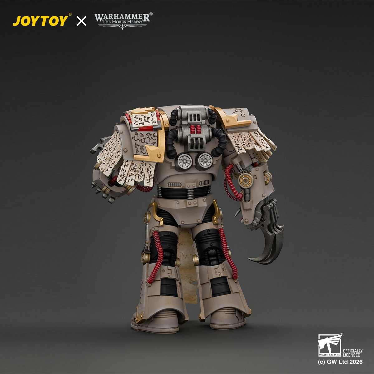 JOYTOY 1/18 Warhammer "The Horus Heresy" Action Figure  Word Bearers Kor Phaeron with Patriarch's Claws