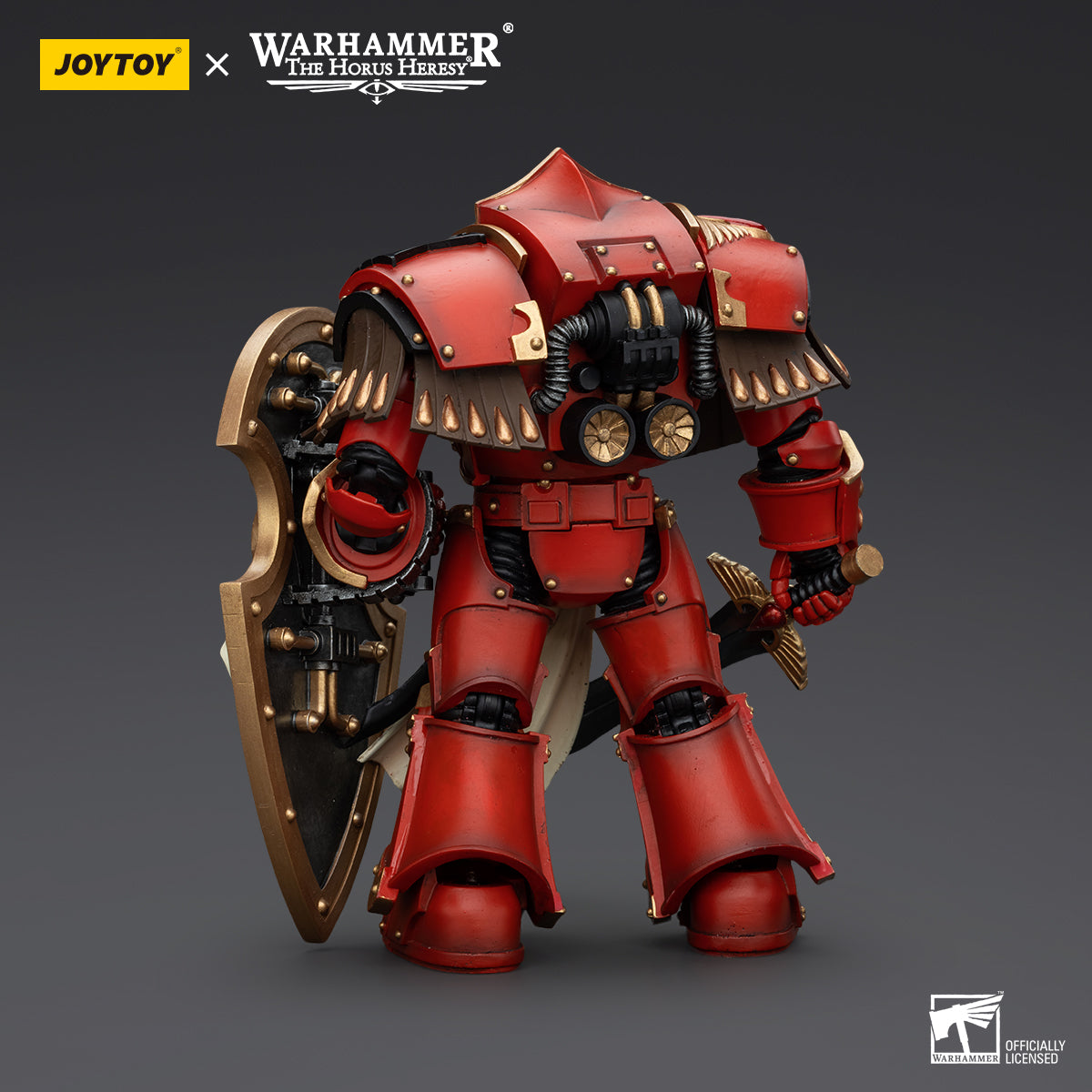 JOYTOY Action Figure 1/18 Blood Angels Crimson Paladins Squad Crimson Paladin 2 Model Birthday Gifts 