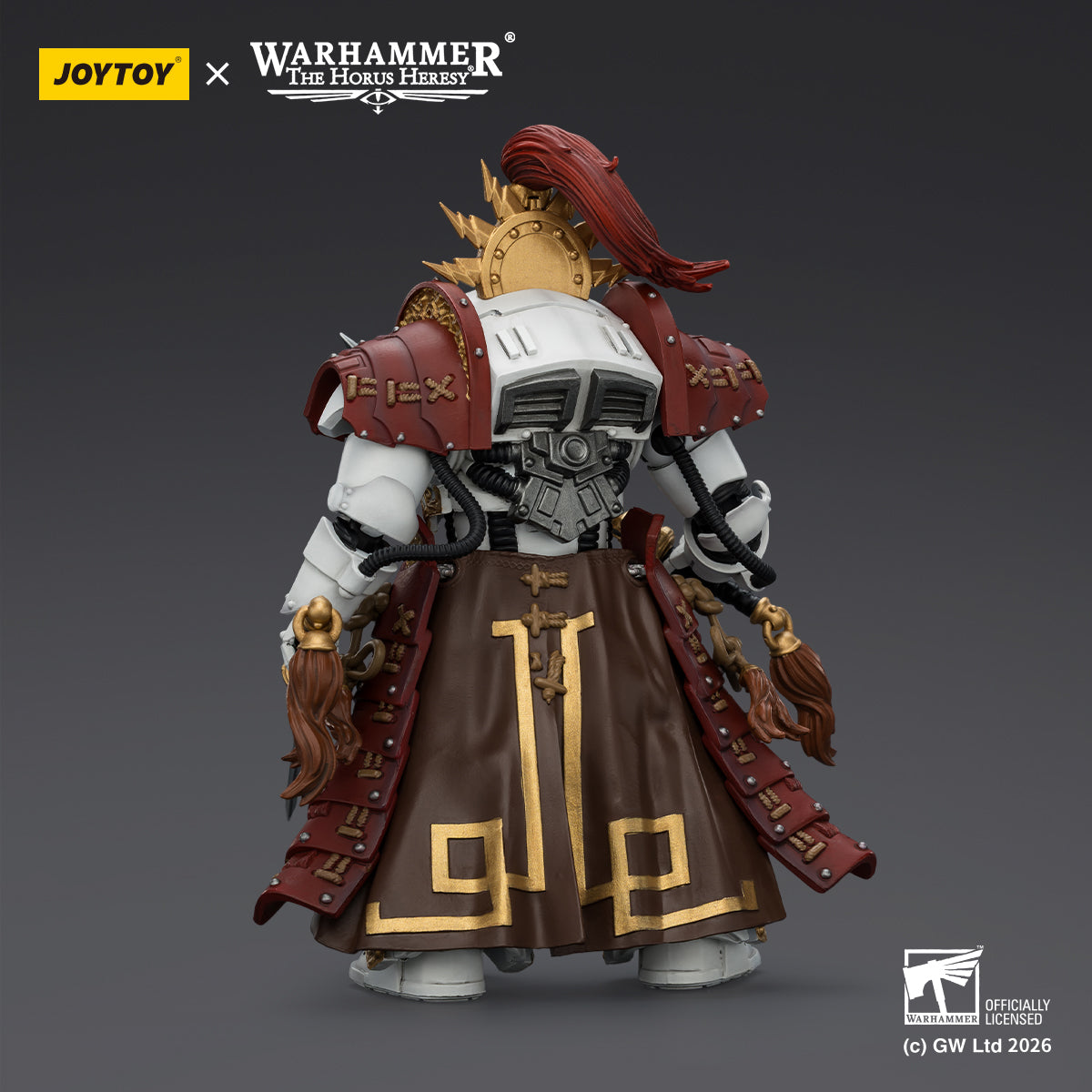JOYTOY Warhammer  White Scars Qin Xa - Master of the Keshig with paired blades‘theTails of the Dragon'  Collection Model Birthday Gifts