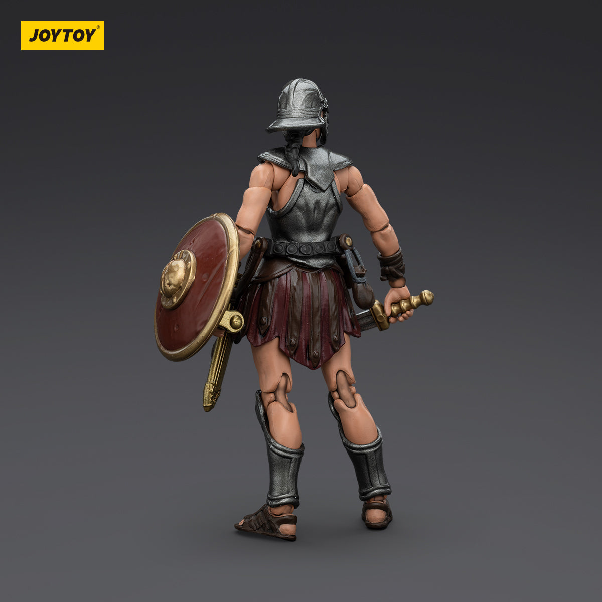 JOYTOY Action Figure 1/18 Roman Republic Legionary Light Infantry Sword and Shield Female Model Birthday Gifts 