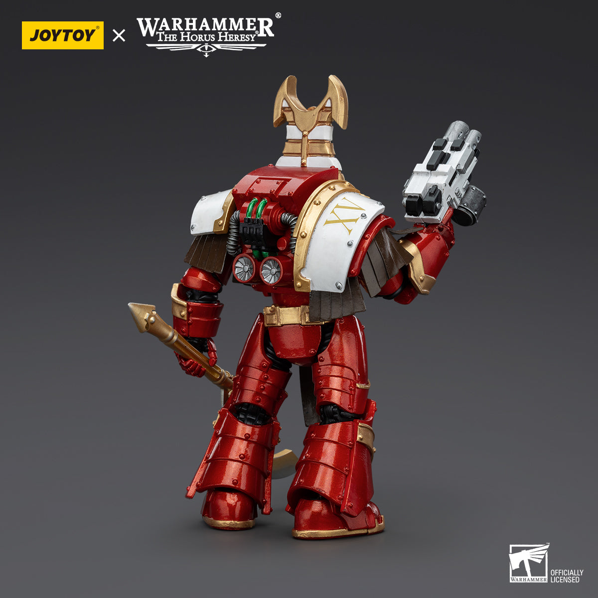 JOYTOY Action Figure 1/18 Thousand Sons Sekhmet Terminator Cabal Sekhmet With Combi-Melta And Achea Force Weapon Model Birthday Gifts 