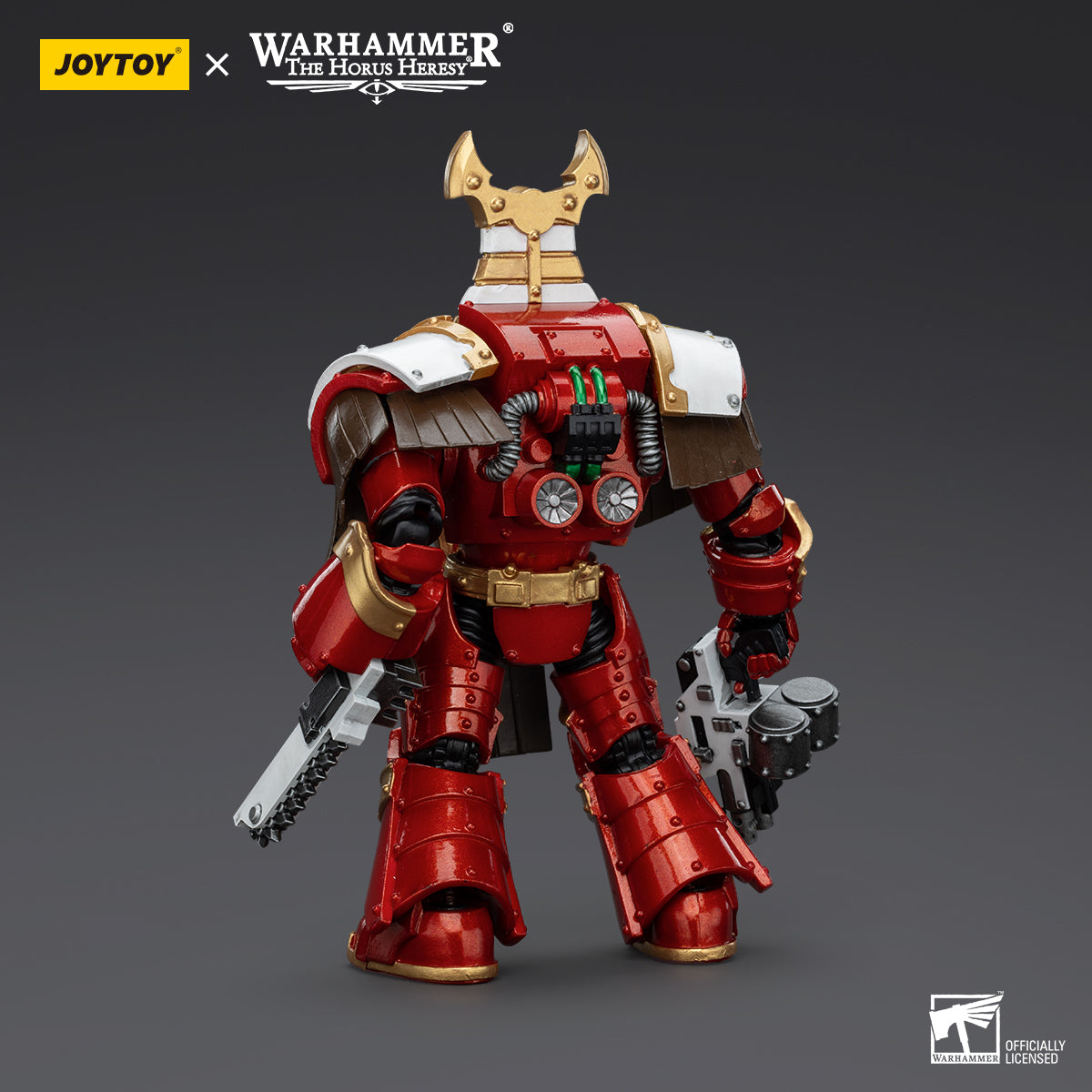 JOYTOY Action Figure 1/18 Thousand Sons Sekhmet Terminator Cabal Sekhmet With Combi-Bolter And Chainfist Model Birthday Gifts 