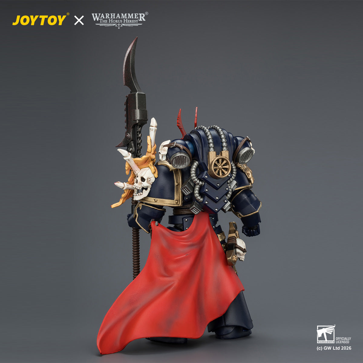 JOYTOY Warhammer Night Lords Sevatar, First Captain of the Night Lords The Prince of Crows  Collection Model Birthday Gifts
