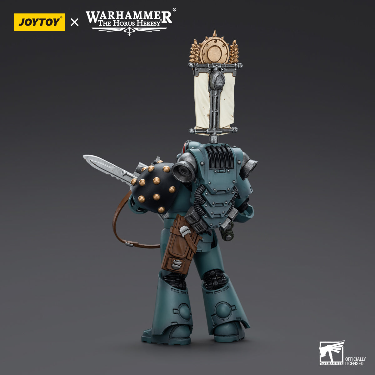 JOYTOY Action Figure 1/18 Sons of Horus MKVI Tactical Squad Legionary with Legion Vexilla Model Birthday Gifts 