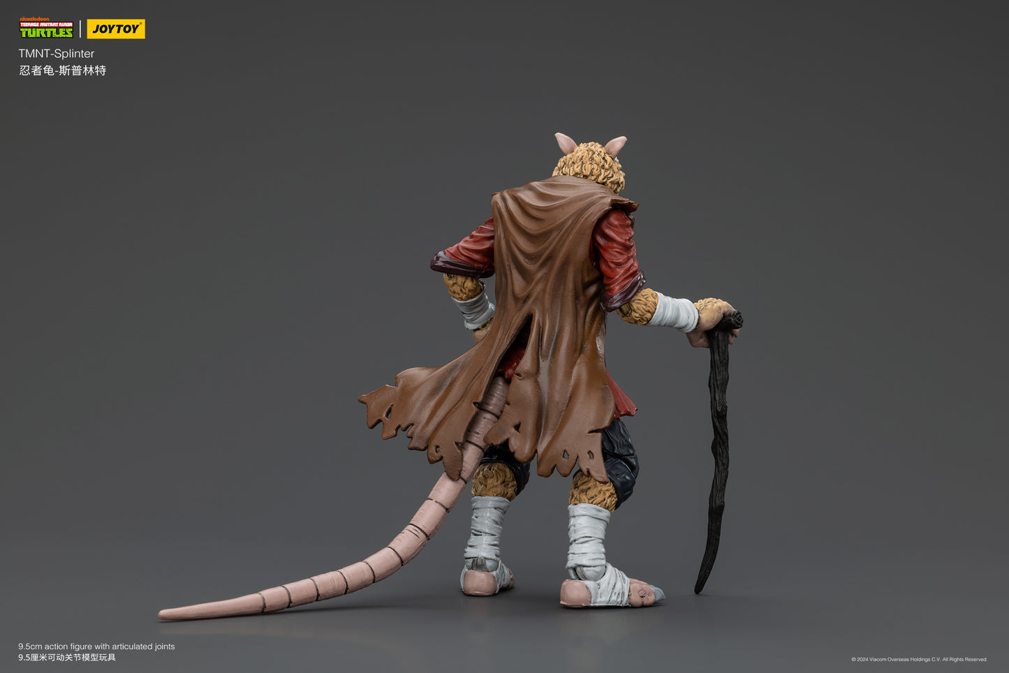 [IN STOCK] JOYTOY TMNT Action Figure 1/18 TMNT-Splinter Anime Military Model Toys JT00652