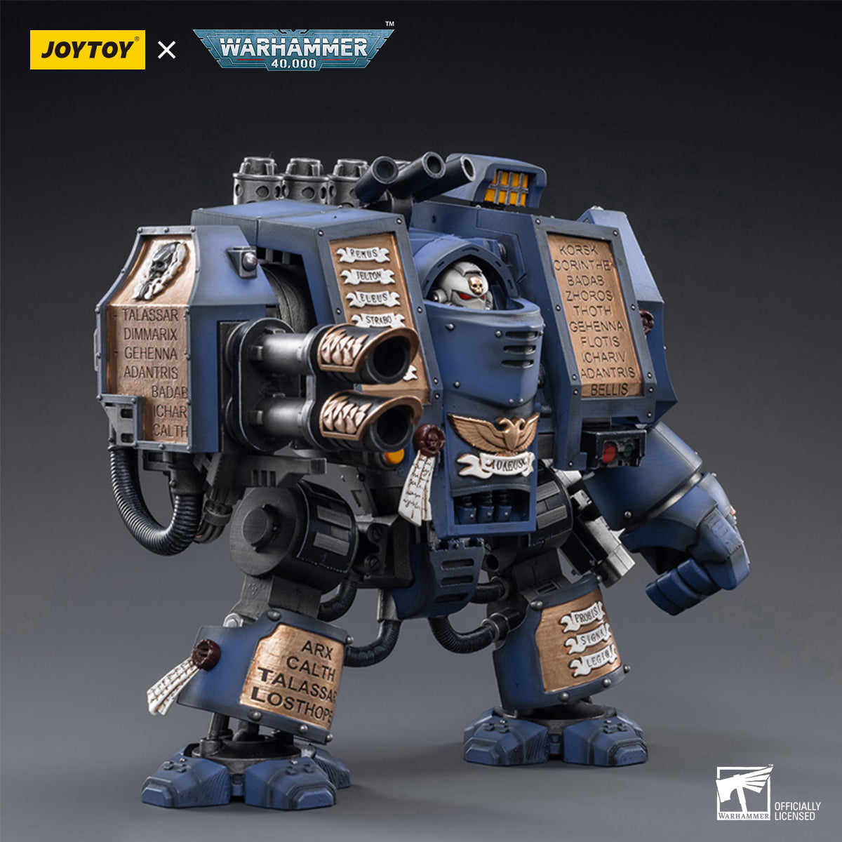 [IN STOCK]JOYTOY Warhammer 40K Action Figure 1/18 Space Marines Ultramarines Venerable Dreadnought
