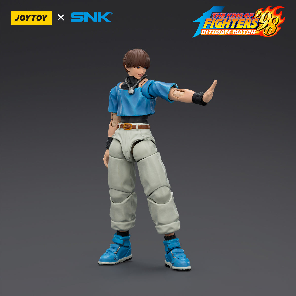 JOYTOY SNK Action Figure 1/18 KOF'98UM Orochi Team Chris Model Toys  JT04063