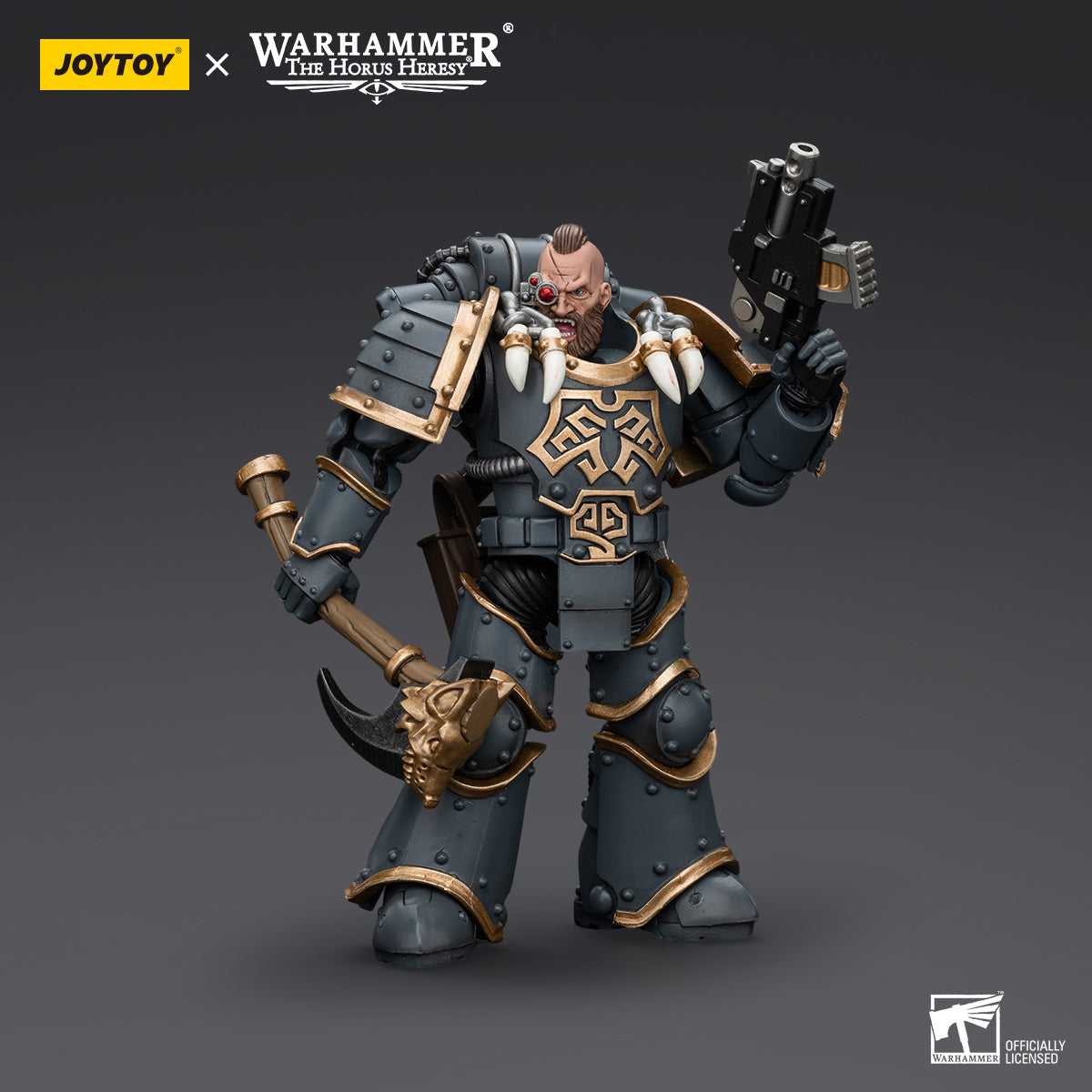 JOYTOY Action Figure 1/18 Space Wolves Gray Slayer Pack Gray Slayer2 Model Birthday Gifts 