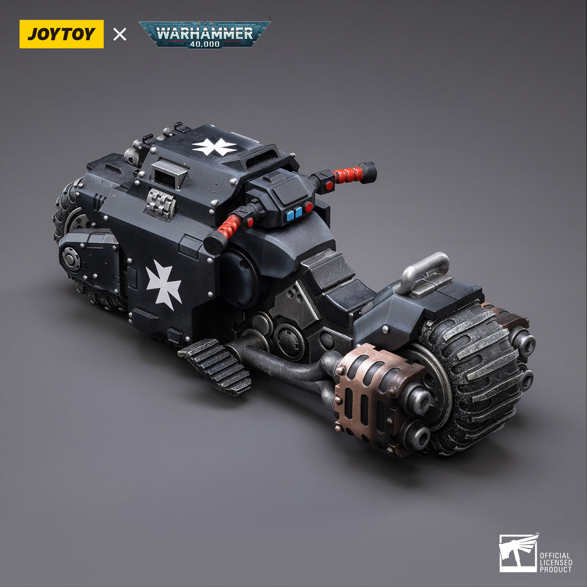 JOYTOY Action Figure 1/18 Black Templars Outriders Model Birthday Gifts 