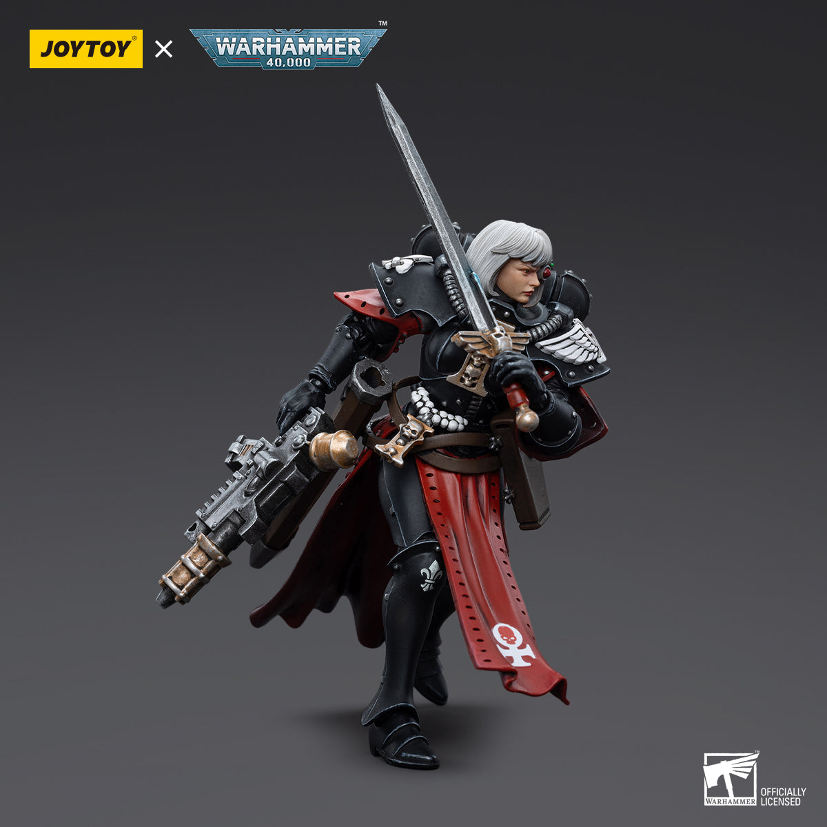 [IN STOCK]JOYTOY Warhammer 40K Action Figure 1/18 Adepta Sororitas Battle Sister Sister Superior Kassia