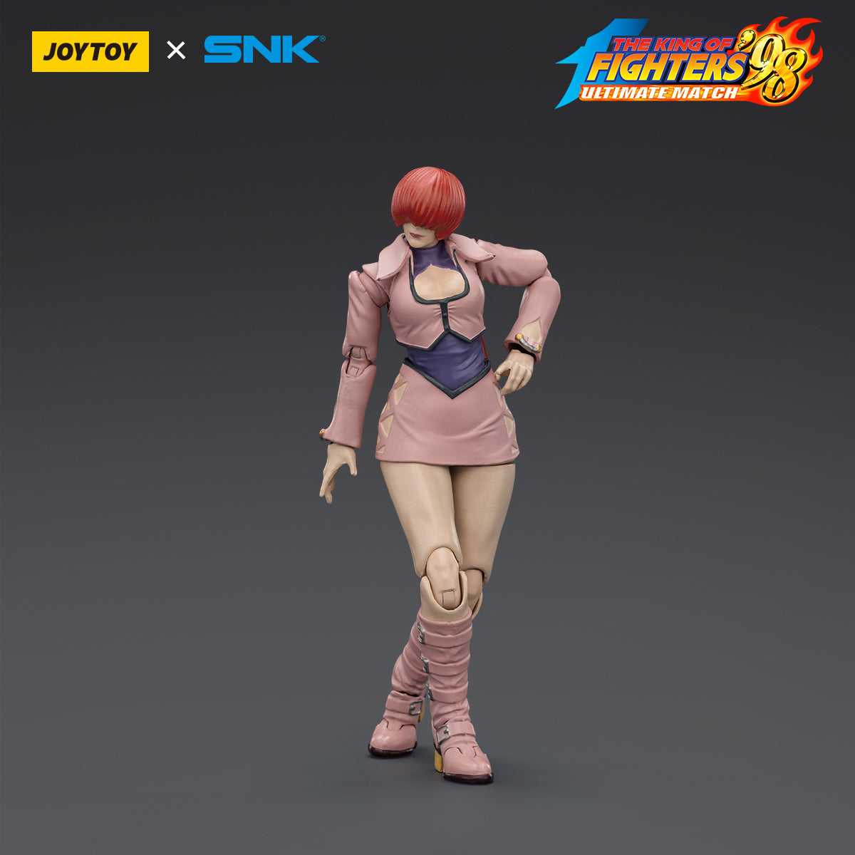 JOYTOY SNK Action Figure 1/18 KOF'98UM Orochi Team Shermie Model Toys JT04056