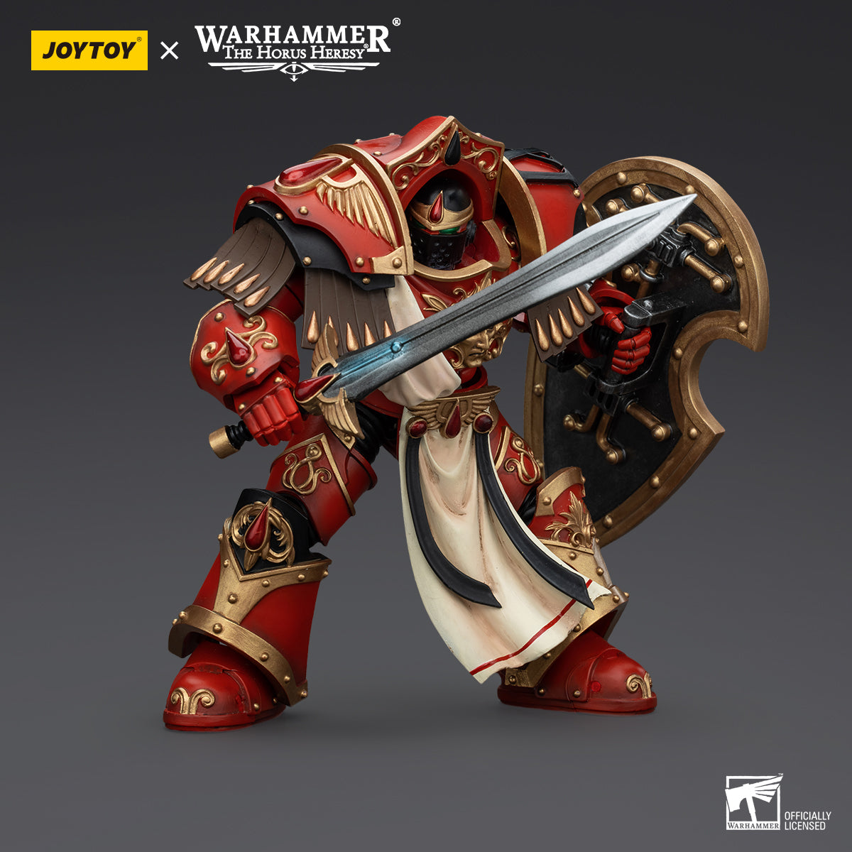 JOYTOY Action Figure 1/18 Blood Angels Crimson Paladins Squad Crimson Paladin 3 Model Birthday Gifts 