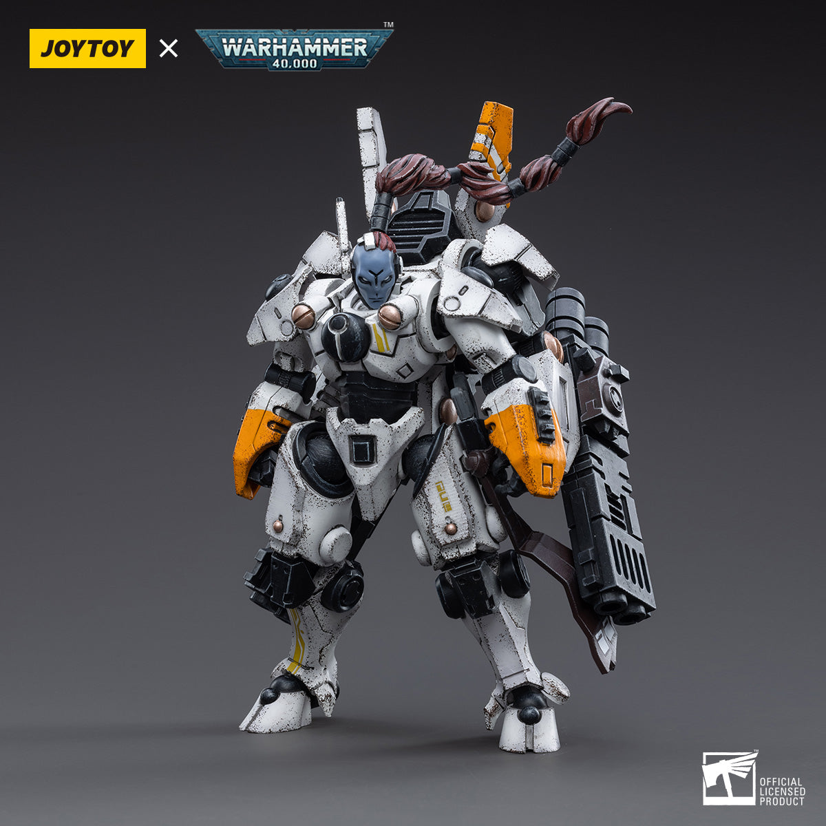 JOYTOY Action Figure 1/18 T'au Empire Commander Shadowsun Model Birthday Gifts 