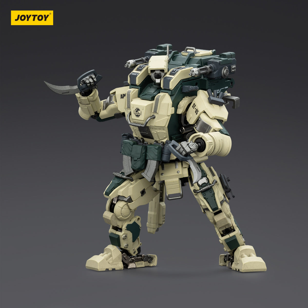 JOYTOY 1/25 Warhammer 40,000  Action Figure APOC Series Annihilator Long-Range Strike Mech ST-8605