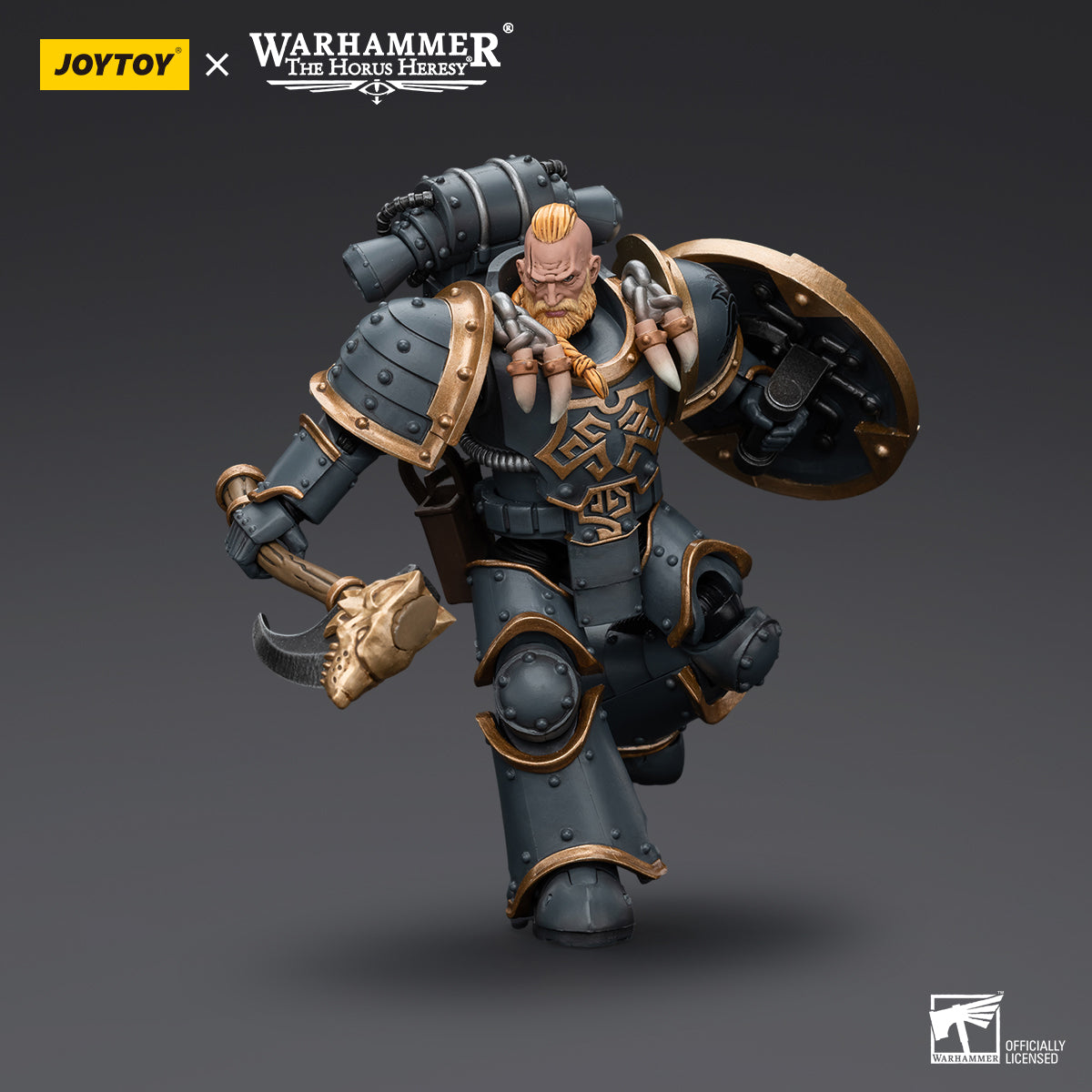 JOYTOY Action Figure 1/18 Space Wolves Gray Slayer Pack Gray Slayer 1 Model Birthday Gifts 