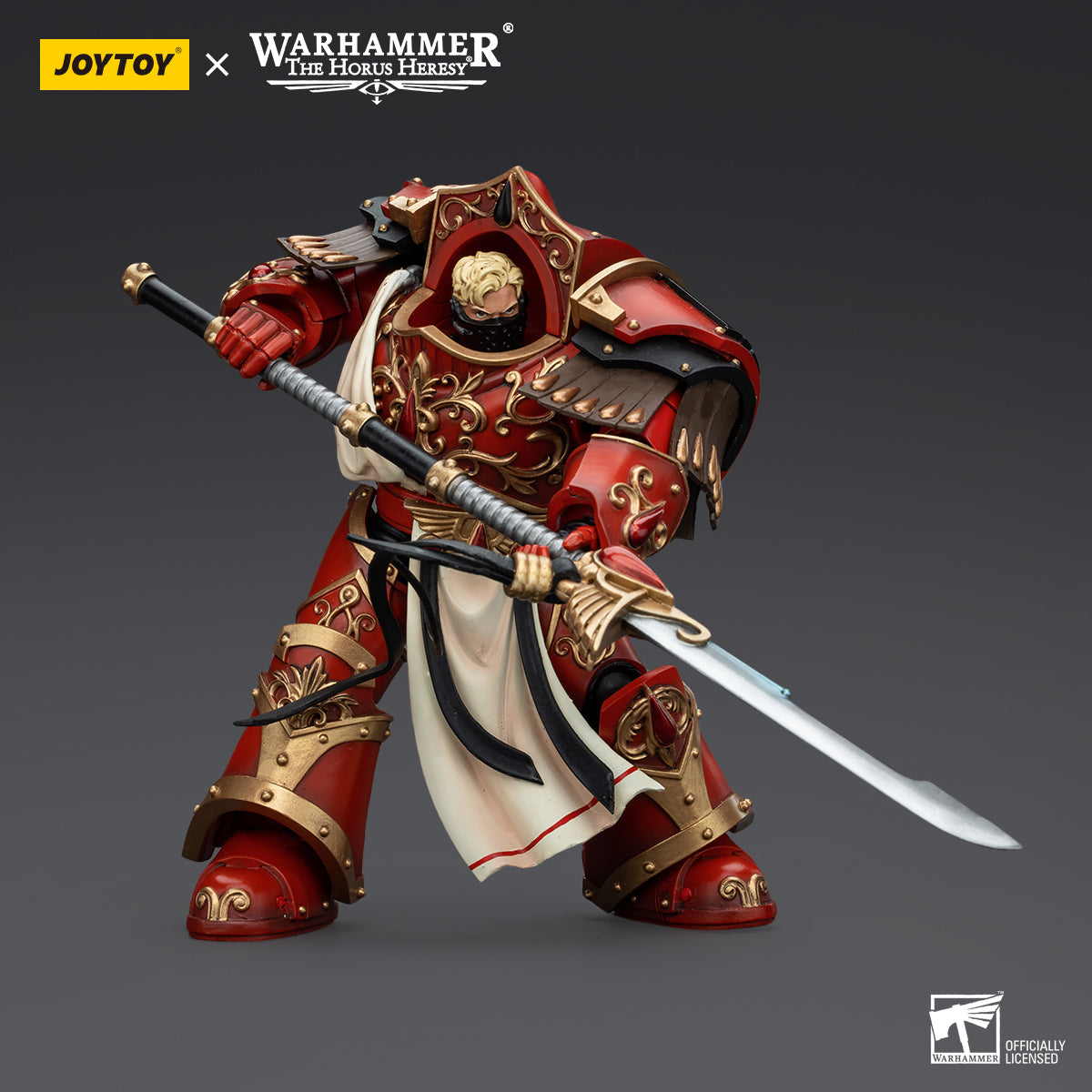 JOYTOY Action Figure 1/18 Blood Angels Crimson Paladins Squad Crimson Exemplar Model Birthday Gifts 