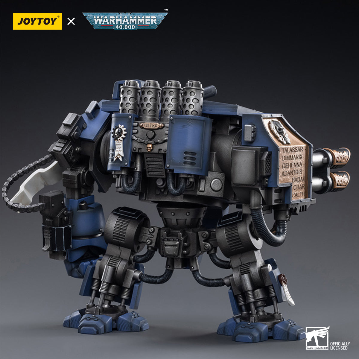 [IN STOCK]JOYTOY Warhammer 40K Action Figure 1/18 Space Marines Ultramarines Venerable Dreadnought
