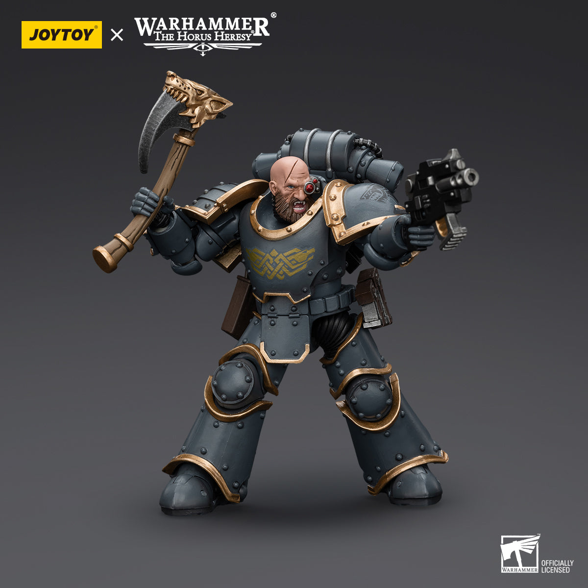 JOYTOY Action Figure 1/18 Space Wolves Gray Slayer Pack Gray Slayer3 Model Birthday Gifts 