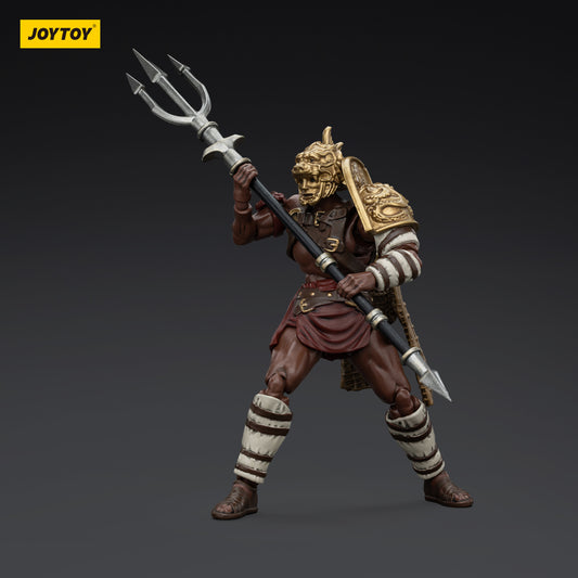 JOYTOY Action Figure 1/18 Roman Gladiator Retiarius Gladiator Model Birthday Gifts 