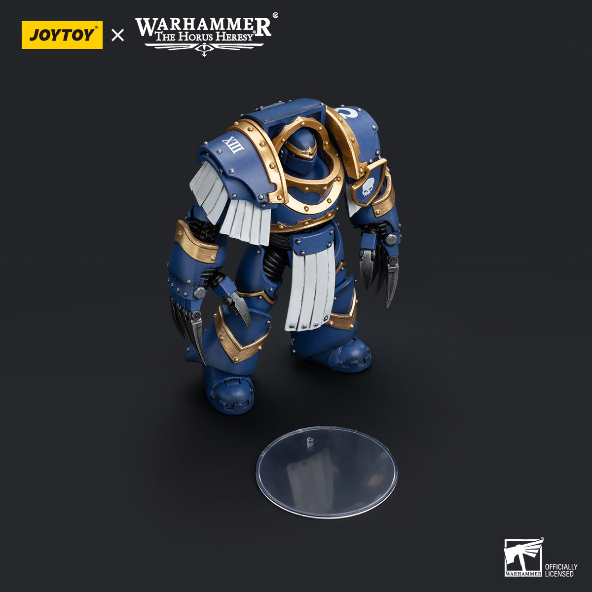 JOYTOY Action Figure 1/18 Ultramarines Cataphractii Terminator Squad Terminator with Lightning Claws Model Birthday Gifts 