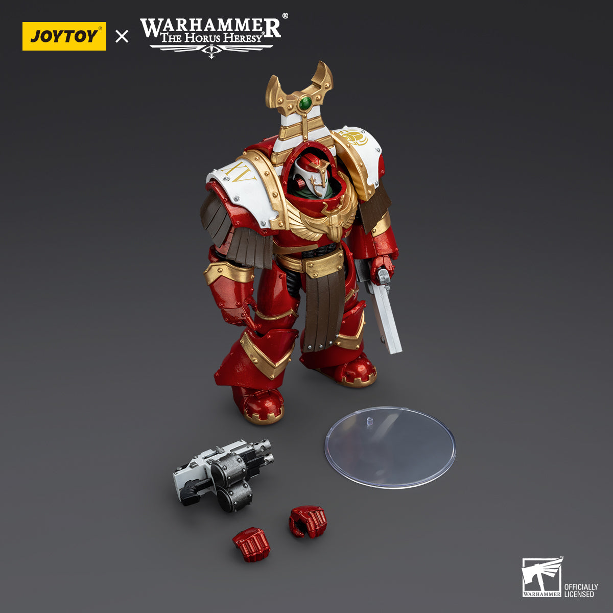 JOYTOY Action Figure 1/18 Thousand Sons Sekhmet Terminator Cabal Sekhmet With Combi-Bolter And Chainfist Model Birthday Gifts 