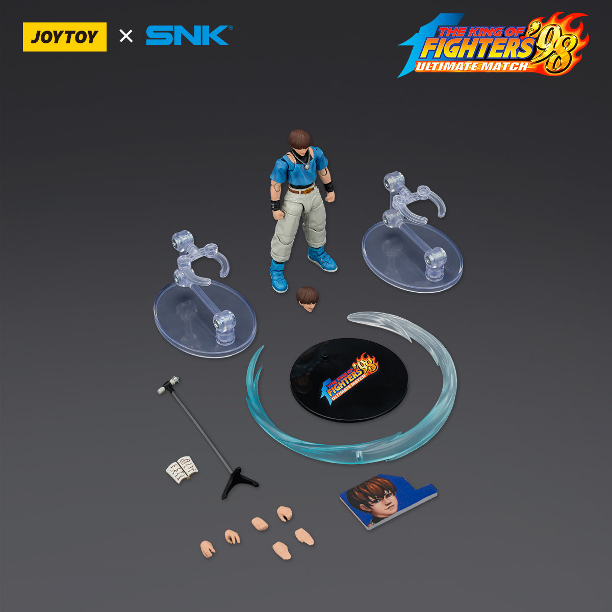 JOYTOY SNK Action Figure 1/18 KOF'98UM Orochi Team Chris Model Toys  JT04063