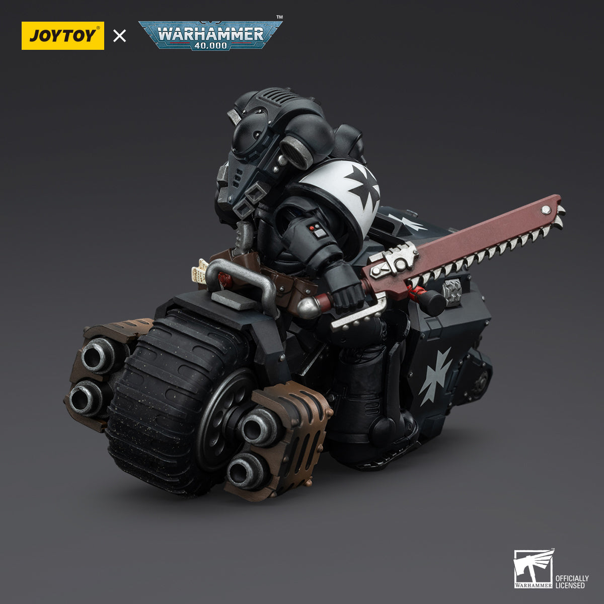 JOYTOY Action Figure 1/18 Black Templars Outriders Model Birthday Gifts 
