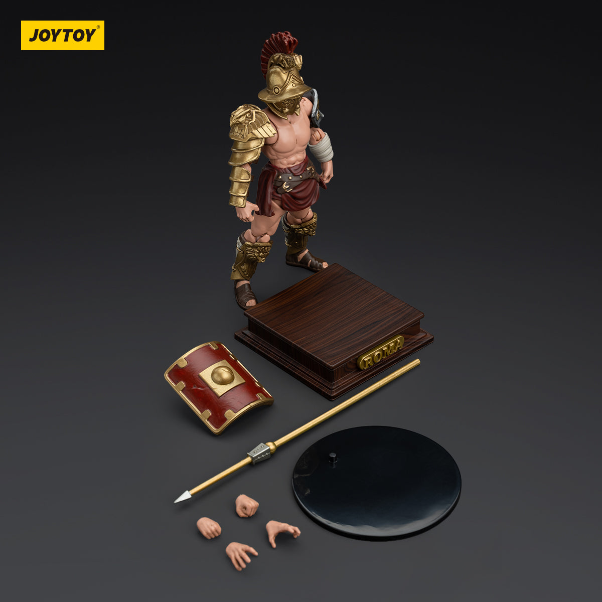 JOYTOY Action Figure 1/18 Roman Gladiator Thraex Gladiator Model Birthday Gifts 
