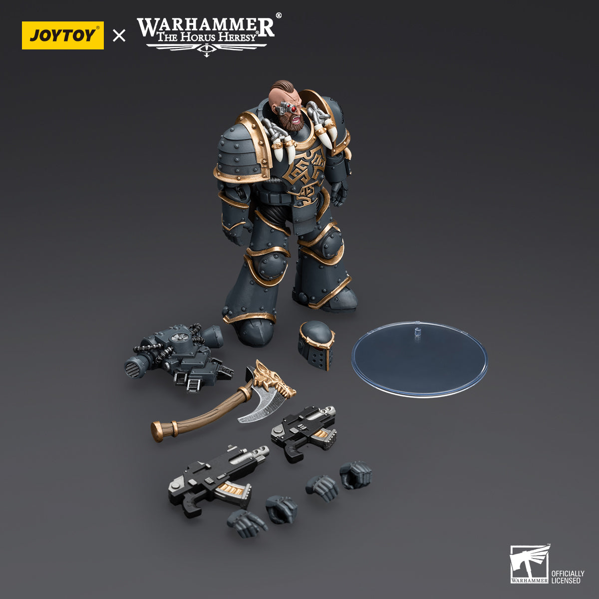 JOYTOY Action Figure 1/18 Space Wolves Gray Slayer Pack Gray Slayer2 Model Birthday Gifts 