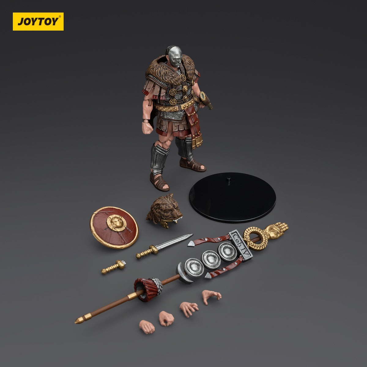 JOYTOY Action Figure 1/18 Roman Republic Cohort Iv Signifer Model Birthday Gifts 