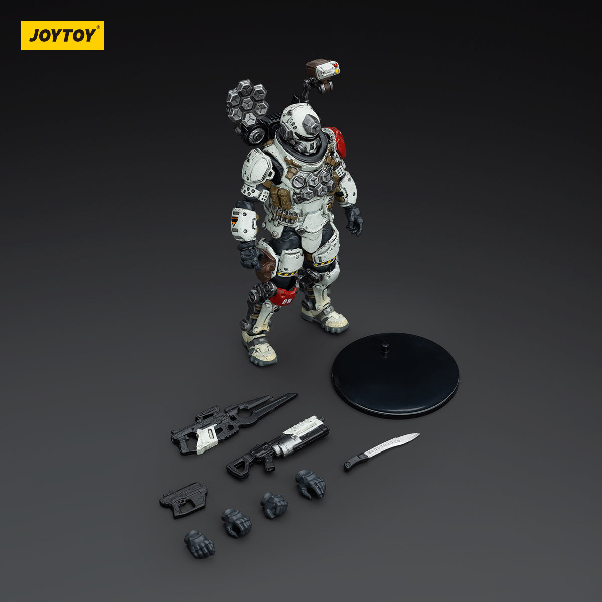 JOYTOY Action Figure 1/18 Sorrow Expeditionary Forces 09th Legion Assault Company-Signaller Model Birthday Gifts 