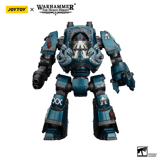 JOYTOY Action Figure 1/18 Warhammer The Horus Heresy Alpha Legion Contemptor Dreadnought with Gravis Plasma Cannon 