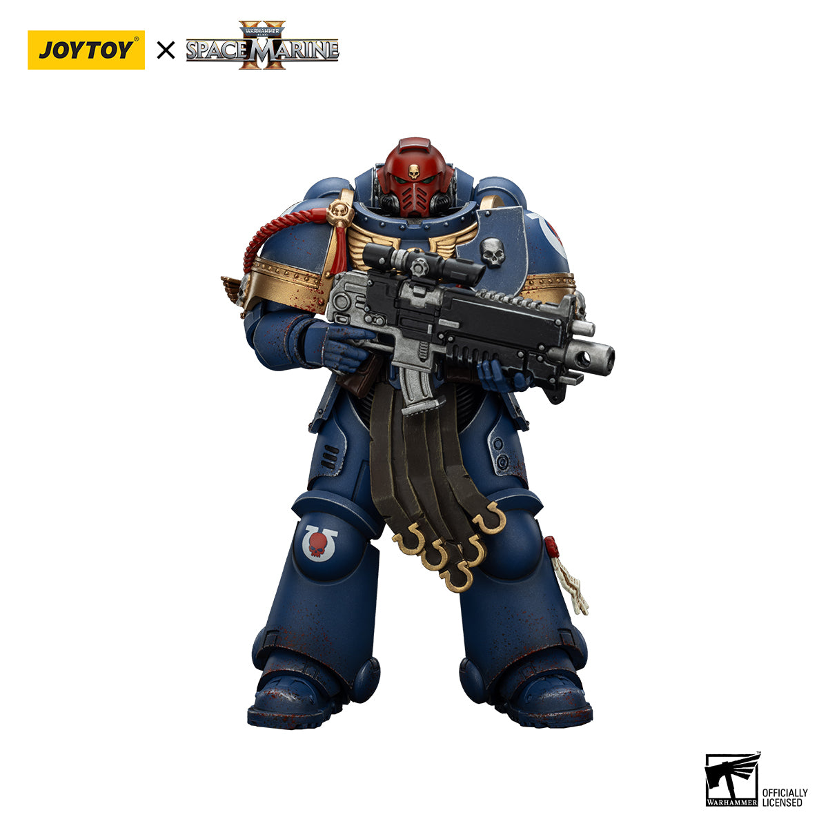 [IN STOCK] JOYTOY Warhammer 40K 1/18 Action Figure Ultramarines Titus-Collectors Edition Calgar Anime Military Model Toys Gifts