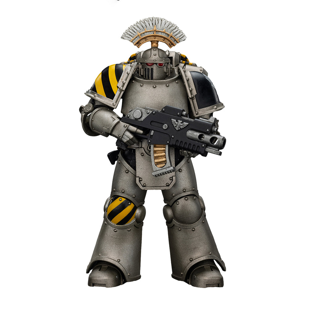 JOYTOY Warhammer 40,000 The Horus Heresy 1/18 Action Figure-Iron Warriors MKlll Tactical Sergeant Collection Model Birthday Gift