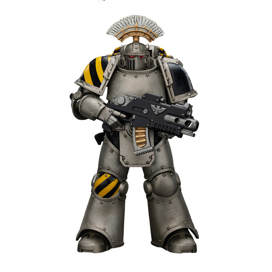 JOYTOY Warhammer 40,000 The Horus Heresy 1/18 Action Figure-Iron Warriors MKlll Tactical Sergeant Collection Model Birthday Gift