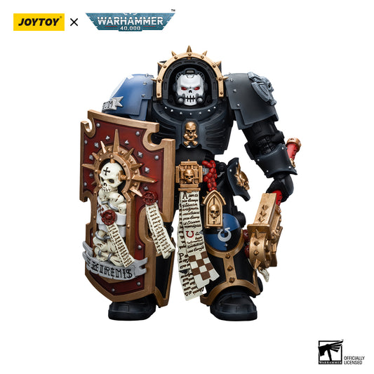 [IN STOCK]JOYTOY Warhammer 40K Action Figure 1/18 Ultramarines Chaplain in Terminator Armour