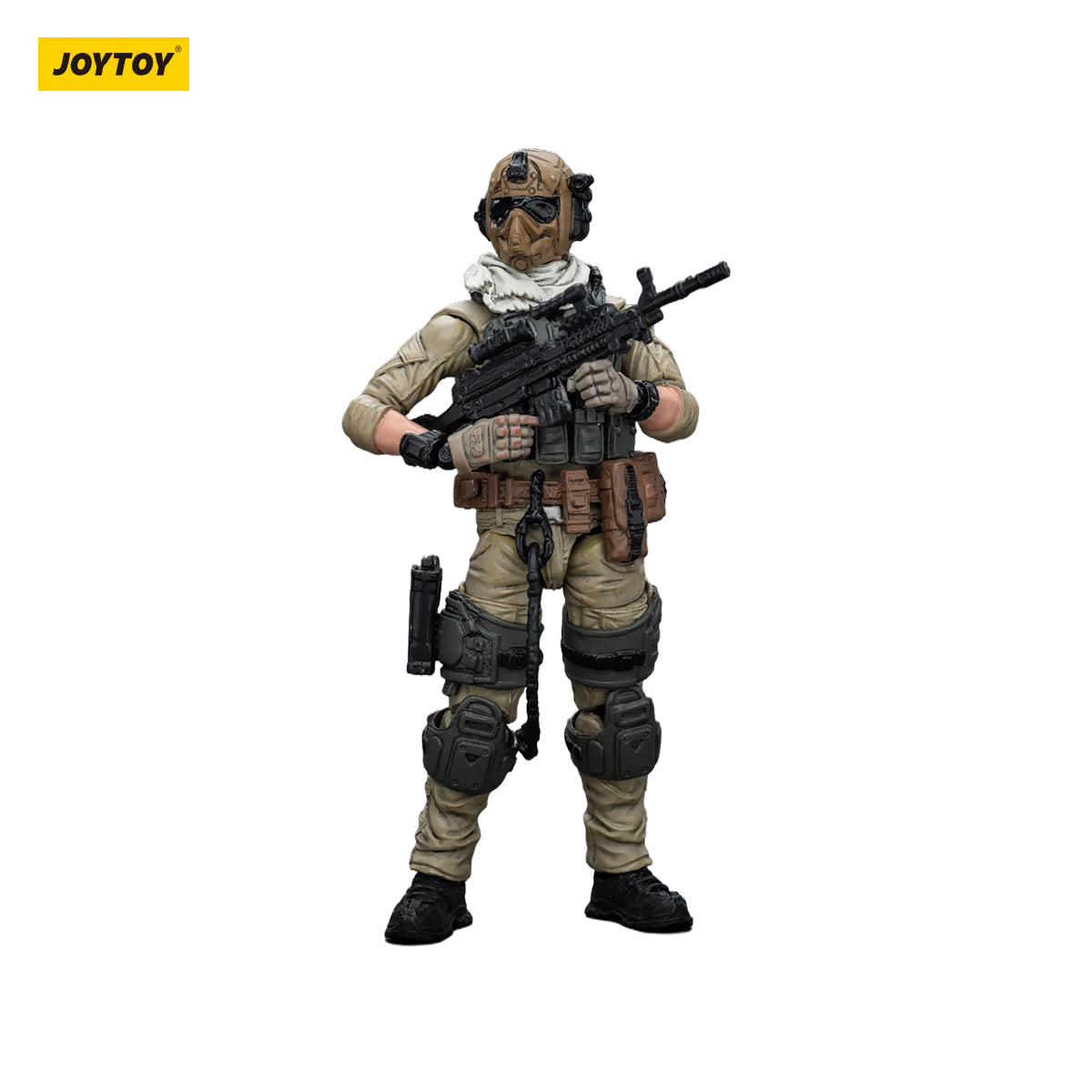 JOYTOY Action Figure 1/18 USArmy Delta Assault Squad-Machine Gunner Model Birthday Gifts 